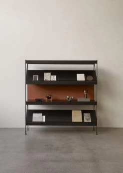 MENU Zet Storage System Magazine Shelf, Black 11 MENU Zet Storage System Magazine Shelf, Black -Furniture Deals Store Zet storage lehtihylly musta VS 2